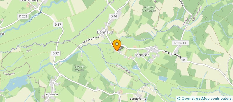 localisation de l'entreprise HIPPOCRENE  VAL-SONNETTE