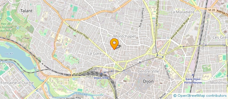 localisation de l'entreprise HIPPODINE à DIJON