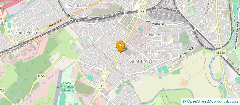 localisation de l'entreprise HIPPODREAM SAS  MONTIGNY-LES-METZ