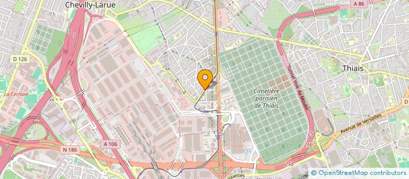 localisation de l'entreprise HIPPODROME ML  CHEVILLY-LARUE