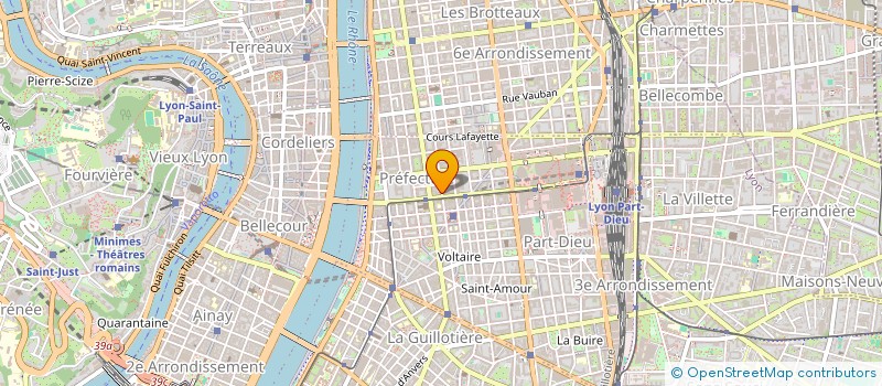 localisation de l'entreprise HIPPOFI  LYON