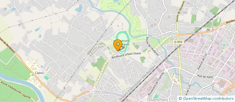 localisation de l'entreprise HIPPOGOLF 2  MONTAUBAN