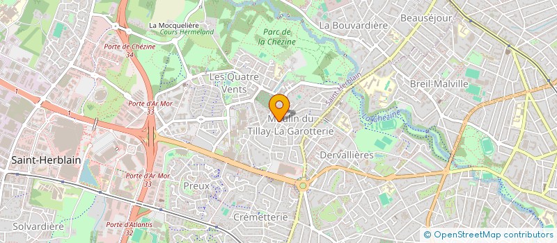 localisation de l'entreprise HIPPOKO BIKE  SAINT-HERBLAIN