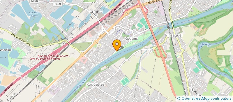 localisation de l'entreprise HIPPOLIS  ROQUES