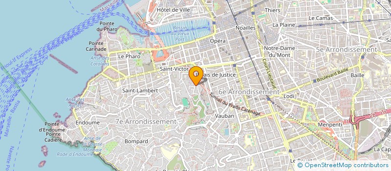 localisation de l'entreprise HIPPOLIT à MARSEILLE