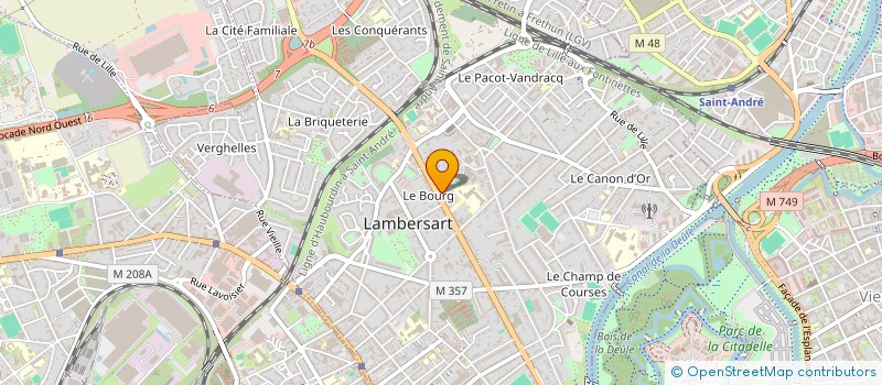 localisation de l'entreprise HIPPOLOC à LAMBERSART