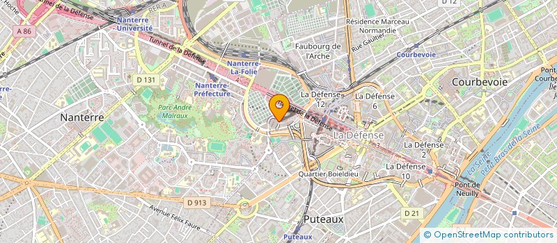 localisation de l'entreprise HIPPOLYTE  PUTEAUX