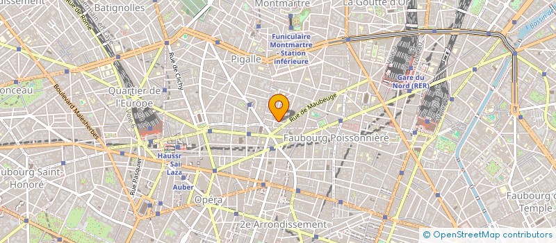 localisation de l'entreprise HIPPOLYTE BEAUTE  PARIS