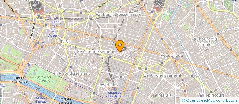 localisation de l'entreprise HIPPOLYTE HYPNO  PARIS