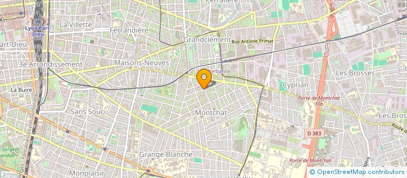 localisation de l'entreprise HIPPOLYTE KAHN  LYON