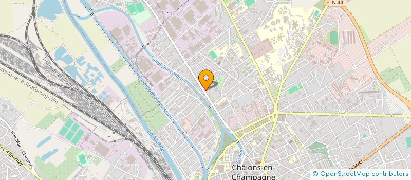 localisation de l'entreprise HIPPOLYTEDEV  CHALONS-EN-CHAMPAGNE