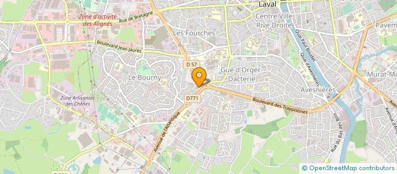 localisation de l'entreprise HIPPOMAT à LAVAL