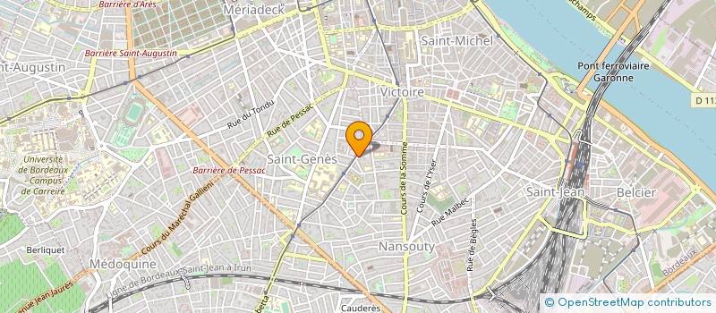 localisation de l'entreprise HIPPONE à BORDEAUX