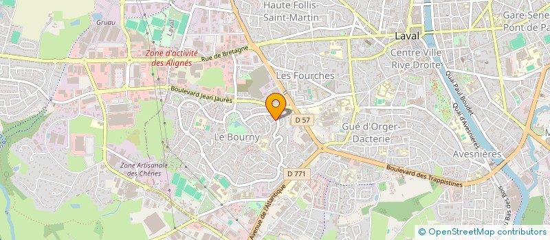 localisation de l'entreprise HIPPOS à LAVAL