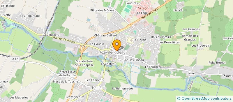 localisation de l'entreprise HIPPOTIGRIS ASSO  AZAY-LE-RIDEAU