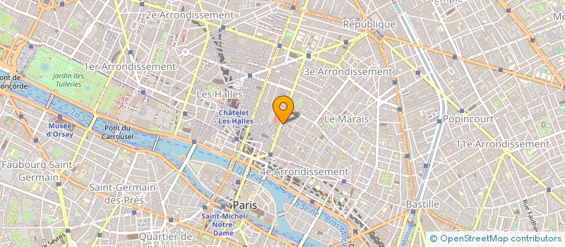 localisation de l'entreprise HIPPOURS  PARIS