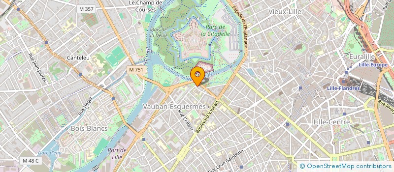 localisation de l'entreprise HIPPOVIAS à LILLE