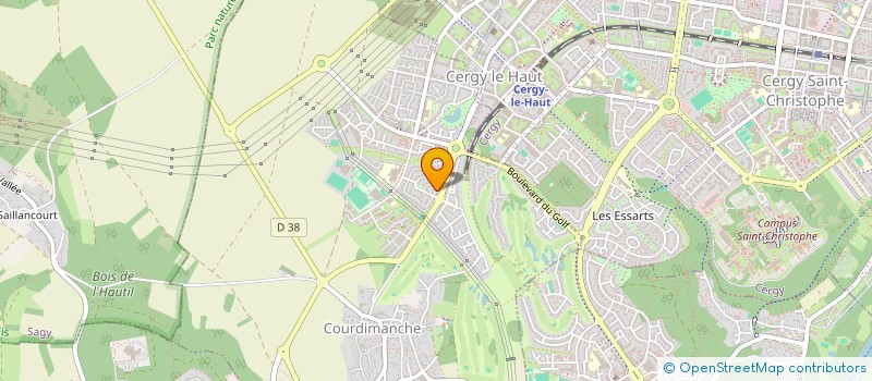 localisation de l'entreprise HIQUASOFT  COURDIMANCHE