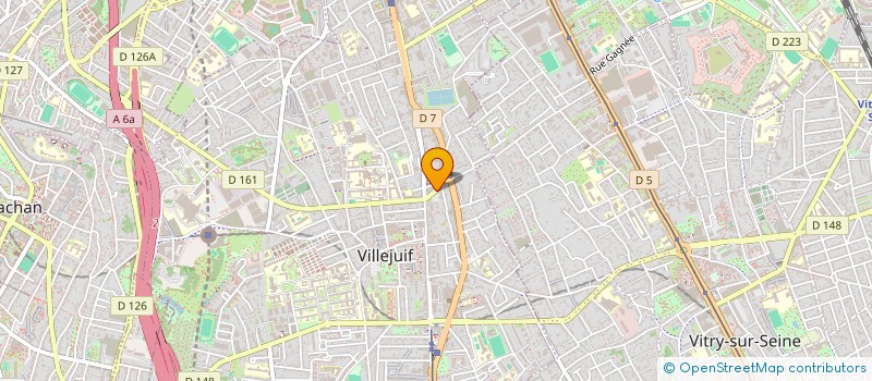 localisation de l'entreprise HIRAJI HOLDING  VILLEJUIF