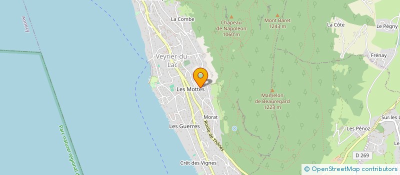 localisation de l'entreprise HIRDMAN  VEYRIER-DU-LAC