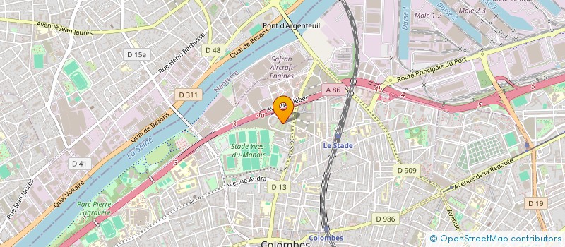 localisation de l'entreprise HIRE YOUR CREW  COLOMBES