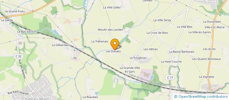 localisation de l'entreprise HIREL  SAINT-COULOMB