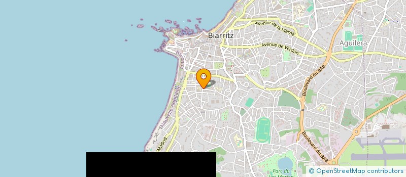 localisation de l'entreprise HIRI ONA à BIARRITZ