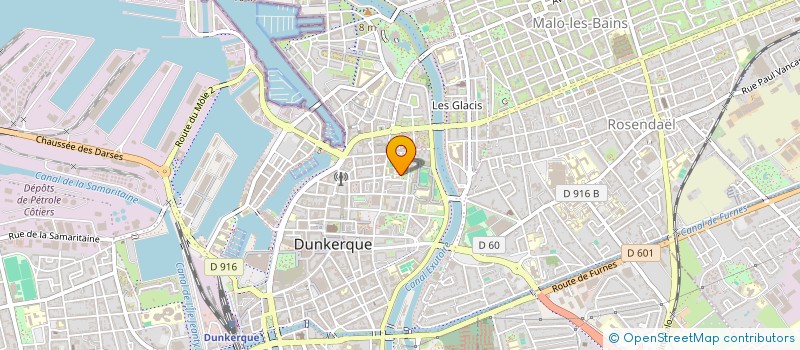 localisation de l'entreprise HIRIBARREN à DUNKERQUE