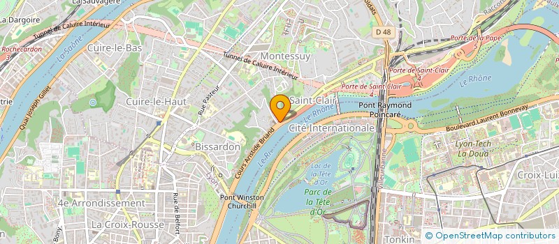 localisation de l'entreprise HIRIS  CALUIRE-ET-CUIRE