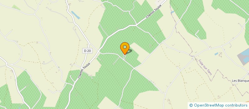 localisation de l'entreprise HIRN TRAVAUX CONSEIL  RABASTENS