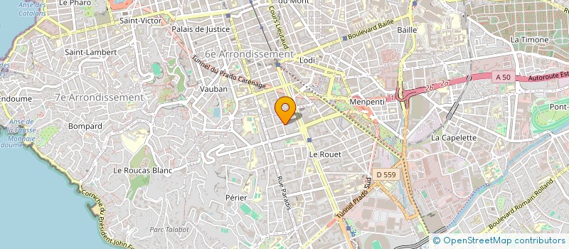 localisation de l'entreprise HIRO à MARSEILLE