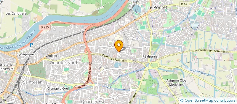 localisation de l'entreprise HIRO  LE PONTET