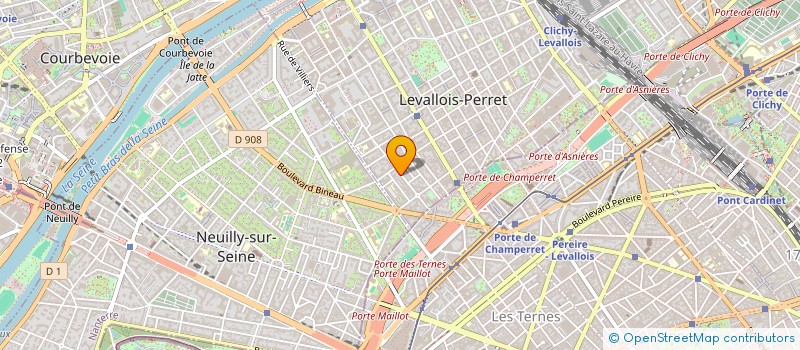 localisation de l'entreprise HIROGRAPHIC à LEVALLOIS-PERRET