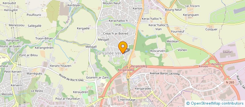 localisation de l'entreprise HIROLE à GOUESNOU
