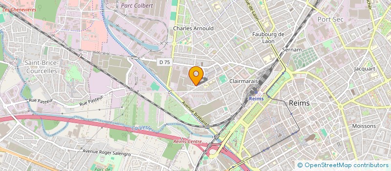 localisation de l'entreprise HIRONDELLE MENUISERIE  REIMS