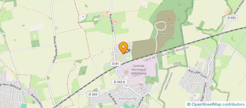 localisation de l'entreprise HIRONDELLES  HORNAING