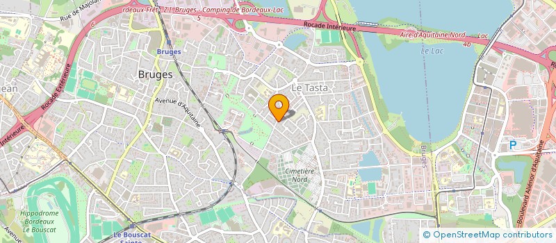 localisation de l'entreprise HIRONDELLES  BRUGES