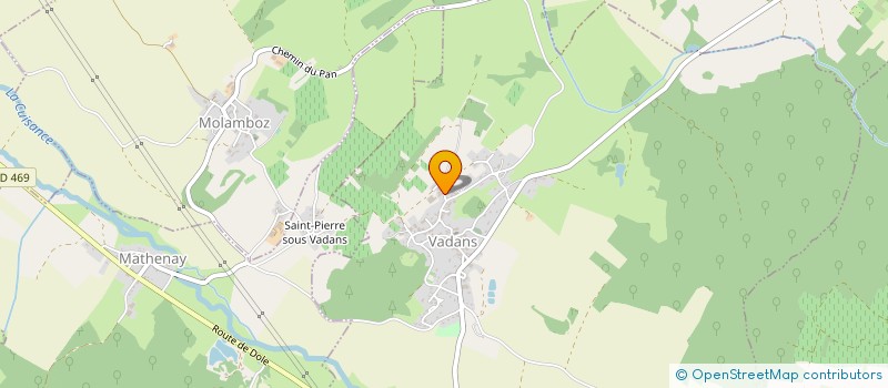 localisation de l'entreprise HIRONWOODS à CRAMANS