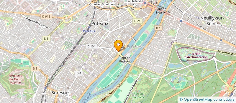 localisation de l'entreprise HIRPUS  PUTEAUX