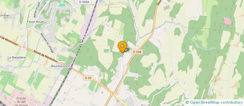 localisation de l'entreprise HIRPUS HOLDING  ETOILE-SUR-RHONE