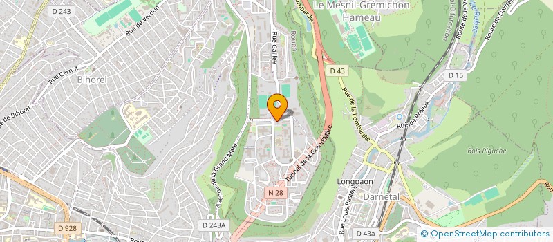 localisation de l'entreprise HIRSI DRIVER  ROUEN