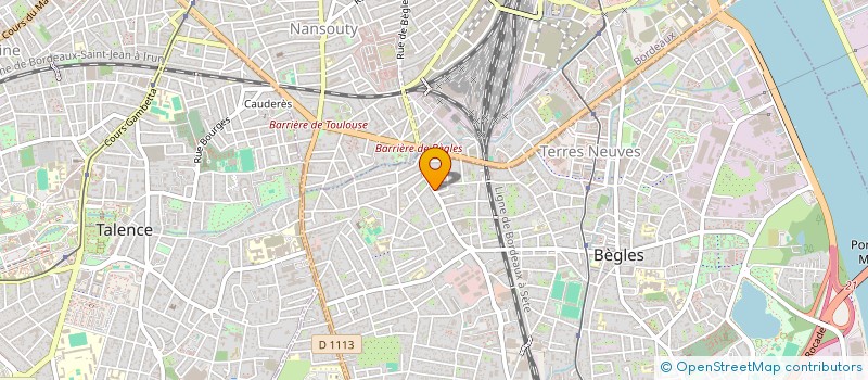 localisation de l'entreprise HIRSUTES ET COMPAGNIE à BEGLES