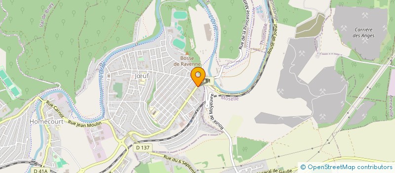 localisation de l'entreprise HIRT AUTOMOBILES  JUF