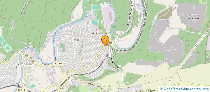 localisation de l'entreprise HIRT & COMPAGNIE  JUF