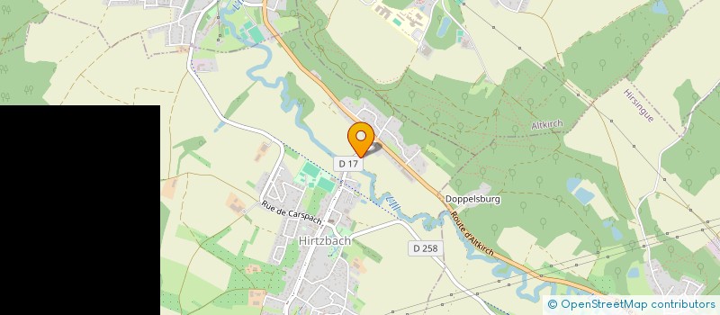localisation de l'entreprise HIRTZBACH FITNESS  HIRTZBACH