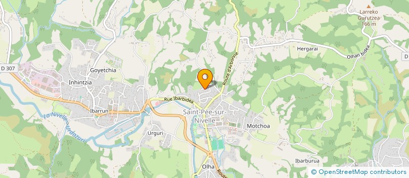 localisation de l'entreprise HIRU HAURRAK  SAINT-PEE-SUR-NIVELLE