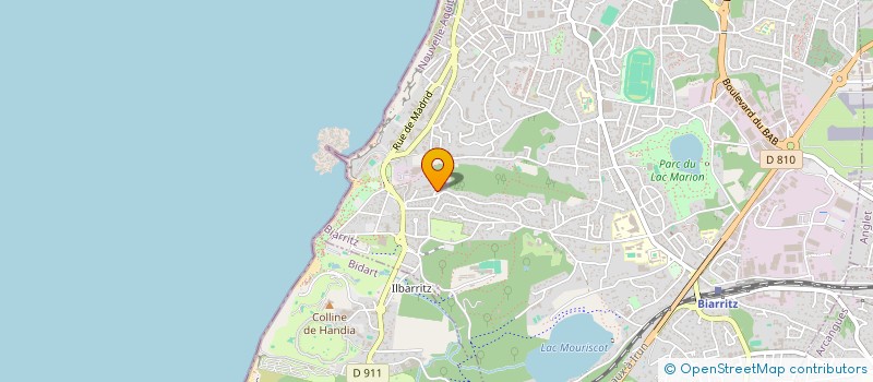 localisation de l'entreprise HIRU OLATU à BIARRITZ