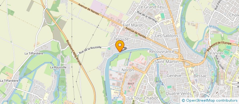 localisation de l'entreprise HIRUKI TECH. à NIORT