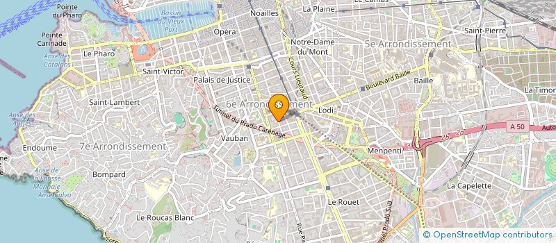 localisation de l'entreprise HIRYO à MARSEILLE