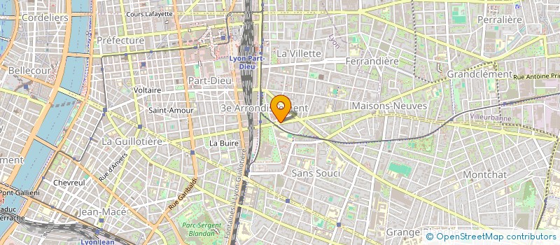 localisation de l'entreprise HISAE  LYON